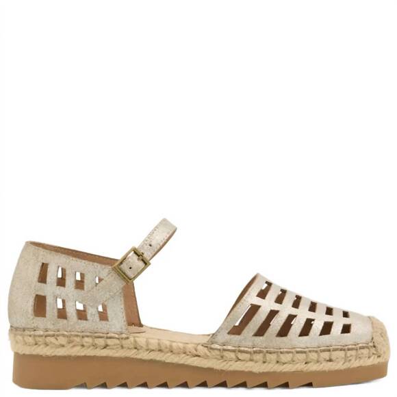 EILEEN FISHER Shoes - NEW EILEEN FISHER women's bijou espadrilles in platinum